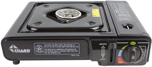 CHARD SBBCS85 Single Burner Butane Camp Stove