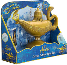 Load image into Gallery viewer, Aladdin Genie Lamp Speaker Lights Up Line in Jack Connects MP3 Player or Smart Device