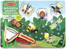 Load image into Gallery viewer, Melissa &amp; Doug Bug-Catching Magnetic Puzzle Game