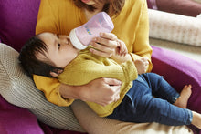 Load image into Gallery viewer, Philips Avent Natural Baby Bottle, Pink, 9oz, 5pk, SCF013/58