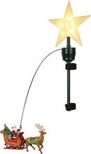 Load image into Gallery viewer, Mr. Christmas 21" Animated Lit Tree Topper