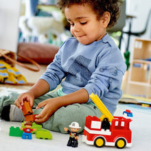 Load image into Gallery viewer, LEGO Duplo Town Fire Truck 10901 Building Blocks
