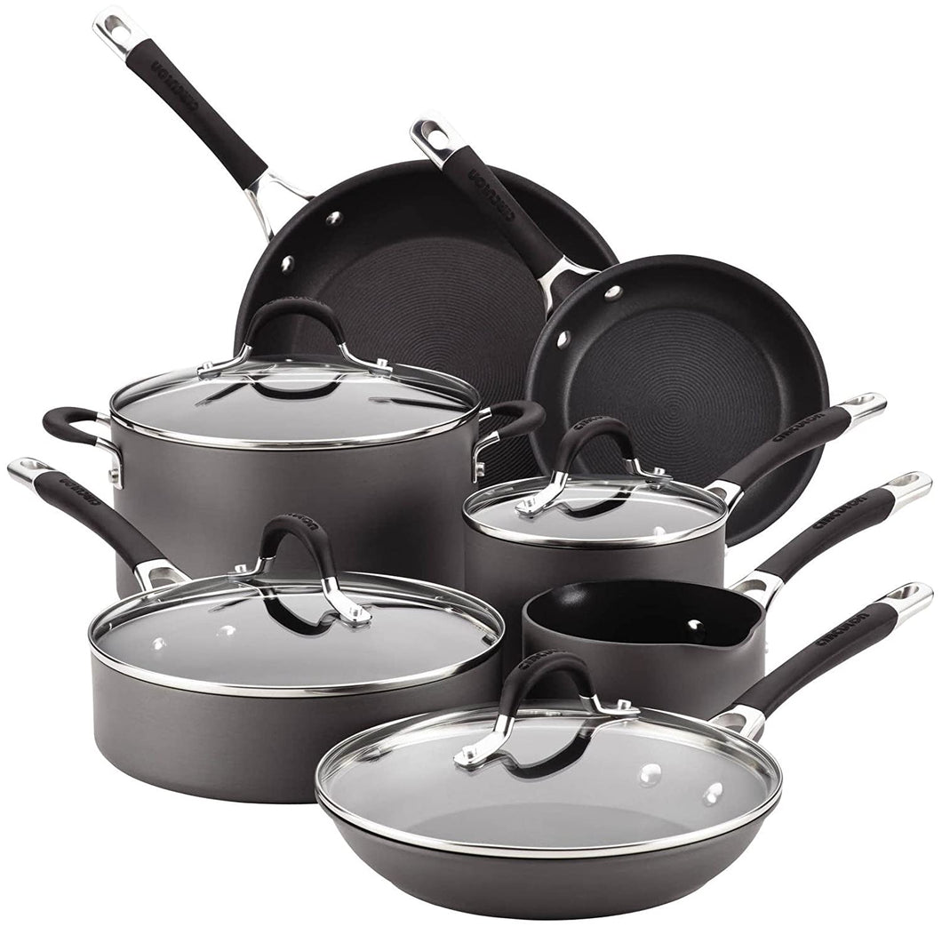 Circulon Momentum 11-pc. Hard-Anodized Nonstick Cookware Set + FREE GIFT (see offer details)
