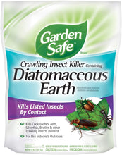 Load image into Gallery viewer, Garden Safe Brand Crawling Insect Killer Containing Diatomaceous Earth, 4-Pound