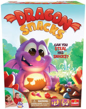 Load image into Gallery viewer, Goliath Dragon Snacks Game - Find The Treasure &amp; Win Multi Color, 5&quot;