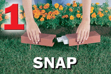 Load image into Gallery viewer, Argee RG825 Lets Edge It Decorative Plastic Brick Edging, no Lights, 25 feet, Terra Cotta