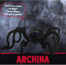 Load image into Gallery viewer, Haunted Hill Farm HHSPD-1FLSA 36 in. Aimatronic Crawler Spider, Color 1