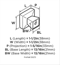 Load image into Gallery viewer, Amerock BP55271BBR Blackrock