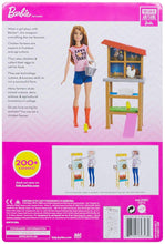 Load image into Gallery viewer, Barbie Chicken Farmer Doll, Red-Haired, and Playset with Henhouse and Accessories