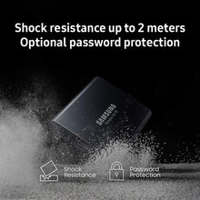 Load image into Gallery viewer, Samsung T5 Portable SSD - 500GB - USB 3.1 External SSD (MU-PA500B/AM)