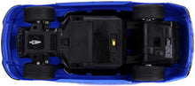 Load image into Gallery viewer, Jada Toys Big Time Muscle Hyperchargers RC - 2015 Ford Mustang Gt, USB Charging, 2.4 Ghz, Glossy Blue with White Stripes