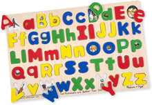 Load image into Gallery viewer, Melissa &amp; Doug Upper &amp; Lower Case Alphabet Puzzle