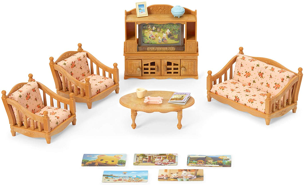 Calico Critters, Doll House Furniture, Whole Room Sets