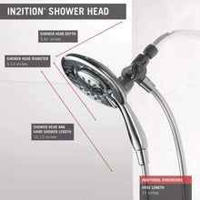 Load image into Gallery viewer, Delta Faucet 75486CSN In2ition Showerhead with Handshower
