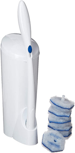 Clorox Toilet Wand Kit with Caddy & Refill Heads - Includes 6 per case