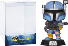 Load image into Gallery viewer, Heavy Infantry Mandalorian: Funk o Pop! Vinyl Figure Bundle with 1 Compatible &#39;ToysDiva&#39; Graphic Protector (348 - 45540 - B)