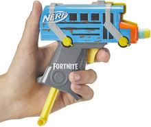 Load image into Gallery viewer, Fortnite Micro Battle Bus Nerf Microshots Dart-Firing Toy Blaster &amp; 2 Official Elite Darts for Kids, Teens, Adults