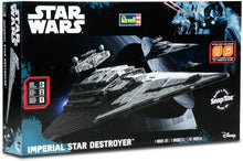 Load image into Gallery viewer, Revell Star Wars SnapTite Build and Play Imperial Star Destroyer Model Building Kit (16"x9"x4")