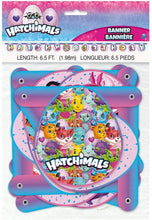 Load image into Gallery viewer, Unique Hatchimals Large Banner, 1ct, One Size, Multicolor (59308)