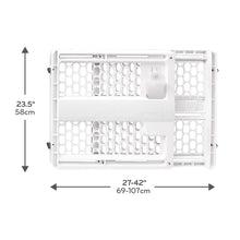 Load image into Gallery viewer, Memory Fit Baby Gate, Pressure-Mounted, White