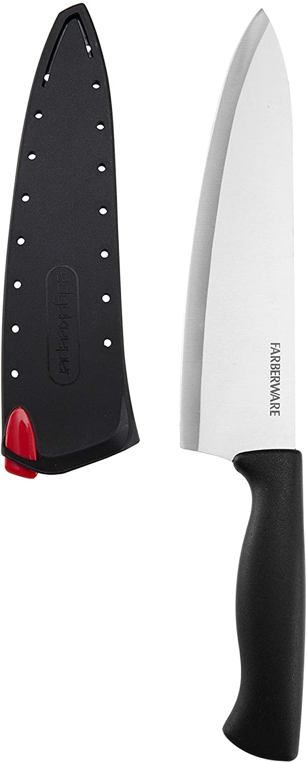 Farberware Edgekeeper 20cm Chef Knife with Self-Sharpening Sleeve