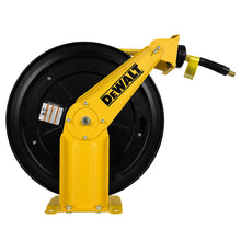 Load image into Gallery viewer, DeWalt DXCM024-0343 Double Arm Hose Reel with 3/8” x 50’ Premium Rubber Hose