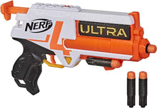 Load image into Gallery viewer, NERF Ultra Four Dart Blaster -- 4 Ultra Darts, Single-Shot Blasting, 2-Dart Storage -- Compatible Only Ultra Darts
