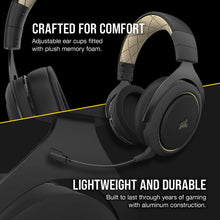Load image into Gallery viewer, Corsair HS70 Pro Wireless Se Gaming Headset, Cream
