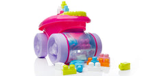 Load image into Gallery viewer, Mega Bloks Block Scooping Wagon Building Set Pink