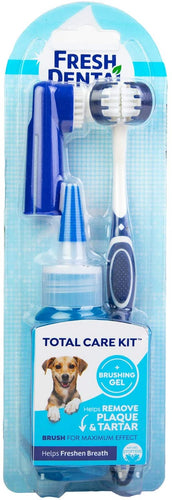 Fresh Dental Naturel Promise Total Care Kit with Toot Brush Finger Brush and Brishing Gel