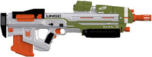 Load image into Gallery viewer, NERF Halo MA40 Motorized Dart Blaster -- Includes Removable 10-Dart Clip, 10 Official Elite Darts, and Attachable Rail Riser