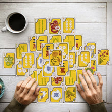 Load image into Gallery viewer, American Mahjong Card Game – The Classic Chinese Tile Game in Playing Card Form - 156-Card Deck for Chinese and Western Game Play - Includes Rules and Travel-Size Deck Box Storage