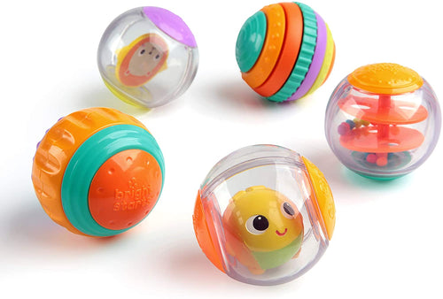Bright Starts Roll Shake and Spin Activity Balls