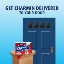 Load image into Gallery viewer, Charmin Ultra Strong Toilet Paper, Mega Roll, 12 Count of 286 Sheets Per Roll