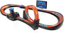 Load image into Gallery viewer, Hot Wheels id Smart Track Starter Kit with 3 Exclusive Cars, Track Pieces and Hot Wheels Race Portal for Physical &amp; Digital Play, Gift for Kids Ages 8 Years Old &amp; Up
