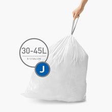 Load image into Gallery viewer, simplehuman Code J Custom Fit Drawstring Trash Bags
