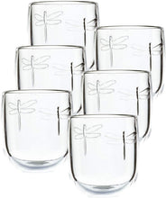 Load image into Gallery viewer, La Rochere Dragonfly Glass Tumbler sets