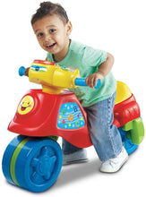 Load image into Gallery viewer, VTech 2 In 1 Learn &amp; Zoom Motor Bike,Red