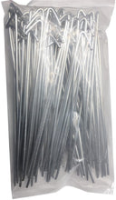 Load image into Gallery viewer, Robtec 8-1/4 in. 9-Gauge Aluminum Chain Link Fence Ties (Pack of 100)