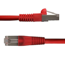 Load image into Gallery viewer, NTW Cat 6 Snagless Shielded Ethernet Network Patch Cable Black -345-S6-001BK
