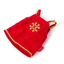 Load image into Gallery viewer, Portable North Pole Do-Good Elf Plush Toy Red with Personalized Video Messages from Santa