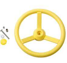 Load image into Gallery viewer, Gorilla Playsets 07-0004-Y Steering Wheel, Yellow with Mounting Hardware