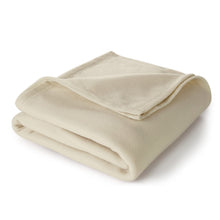Load image into Gallery viewer, Martex Super Soft Fleece Blanket - Full/Queen, Warm, Lightweight, Pet-Friendly, Throw for Home Bed, Sofa &amp; Dorm - Ivory