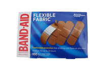 Load image into Gallery viewer, Band-Aid Adhesive Bandages 188Count of Tough Strips Includes Handy Case for Travel Use, 188Count