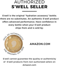 Load image into Gallery viewer, S'well Stainless Steel Water Bottle - 17 Fl Oz - Soft Touch Black - Triple-Layered Vacuum-Insulated Containers Keeps Drinks Cold for 36 Hours and Hot for 18 - BPA-Free - Perfect for the Go