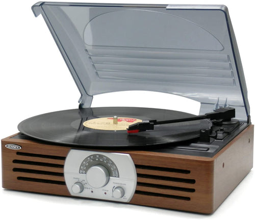 Jensen JTA-222 3-Speed Turntable