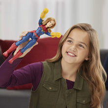 Load image into Gallery viewer, Captain Marvel Movie Cosmic Captain Super Hero Doll (Ages 6 &amp; Up)