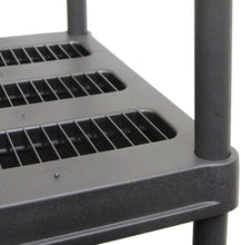 Load image into Gallery viewer, Sandusky Lee PS361872-5B Plastic Shelving, 36" Width x 72" Height x 18" Depth, Black