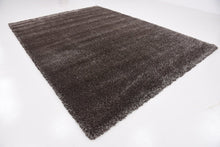 Load image into Gallery viewer, Unique Loom Luxe Solo Collection Plush Modern Pinecone Brown Area Rug (8' x 11')