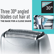 Load image into Gallery viewer, Panasonic ES-LT33-S Arc3 Electric Razor, Men's 3-Blade Cordless, Wet or Dry Operation